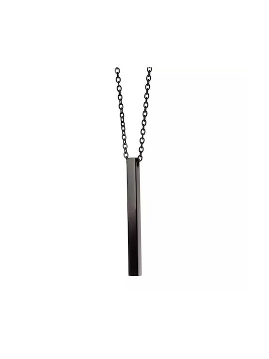 Oxzen Necklace from Steel Black