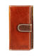 Raptor Large Leather Women's Wallet Brown