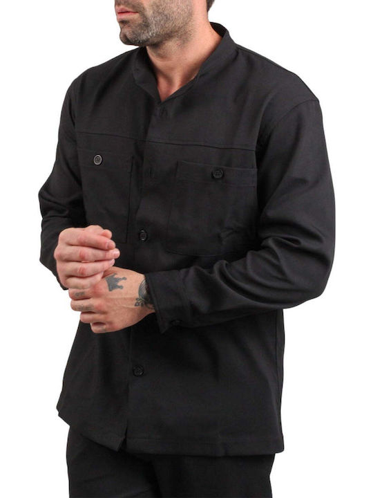 Vittorio Artist Long Sleeve Overshirt in Regula...