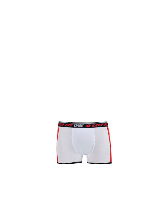 Lotto Kinder-Boxershorts Weiß