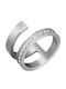 Akzent Ring with Stones made of Steel