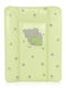 Lorelli Weiche Wickelauflage aus Stoff Green Elephants 50x70cm