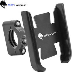 Spywolf Mount Phone Motorcycle with Adjustable Arm 3.5-6.5" for Steering Wheel