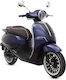 WheelnWater Electric Scooter Power 3500W Autonomy 110km Blue Color