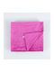 Linea Interiors Blanket Cot Cotton Fuchsia Rose 160x200cm