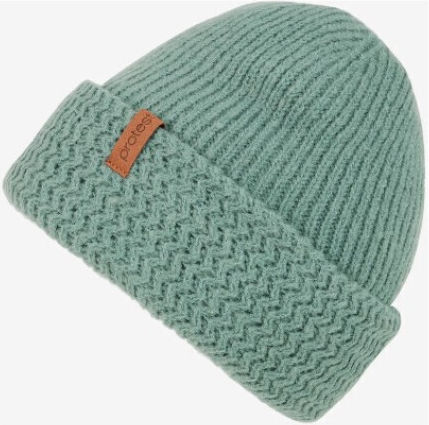 Beanie Unisex Beanie Knitted in Green color