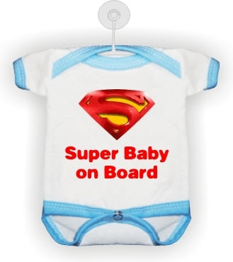I-Total Знак Baby on Board с Вендуза Син