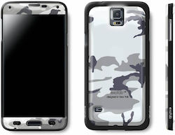 Exofab Umschlag Rückseite Schware (Galaxy S5)