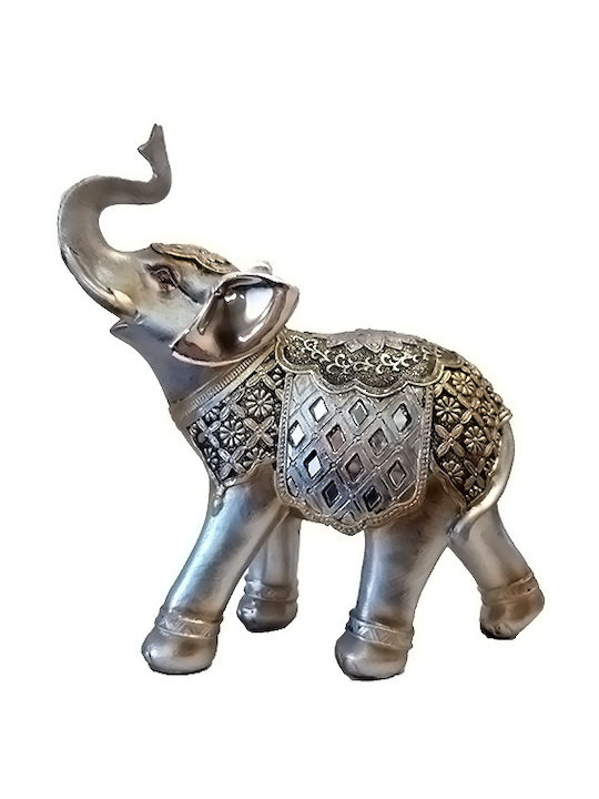 Καρβούνης Decorative Elephant Polyresin 12x13cm 1pcs