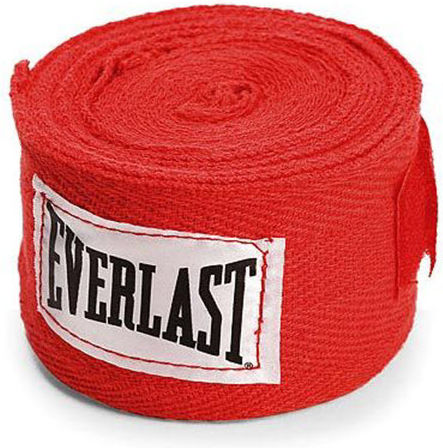 Everlast Martial Arts Hand Wrap 3m Red EV-722281-3-RD