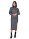 Vera Set with Skirt in Gray color