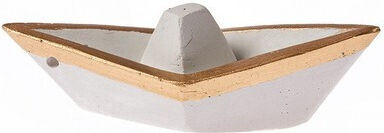 Nuova Vita Ceramic Element decorativ pentru proiecte DIY Auriu 12x4cm.