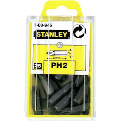 Stanley Σετ 25 Μύτες Κατσαβιδιού Σταυρός