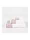 Linea Interiors Σετ Βρεφικές Πετσέτες 3τμχ Ροζ Βάρους 500gr/m²