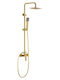 Imex Adjustable Shower Column with Mixer Gold