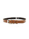 Borsche Leather Women's Belt Brown