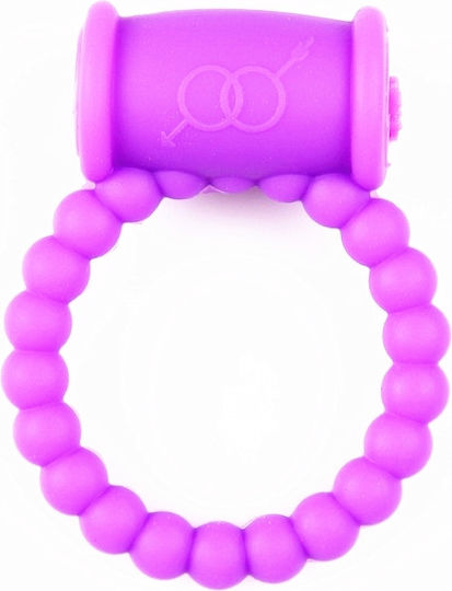 Mokko Toys Δονούμενο Δαχτυλίδι Πέους Σιλικόνης Μωβ