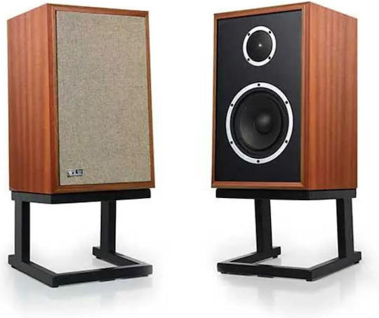KLH Model 3 Pereche Boxe Hi-Fi Bookself 150W 2 Nr. de șoferi L31.1xA29.2xÎ71.8cm. West African Mahogany