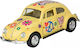 Goki Volkswagen Classical Beetle 1967 Αυτοκινητάκι Κίτρινο 1:32 για 3+ Ετών