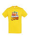 Kids T-shirt Yellow Stumble Guys