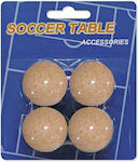 BigBuy Football Table Balls