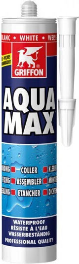 Griffon Aqua Max Σφραγιστική Σιλικόνη Λευκή 425gr