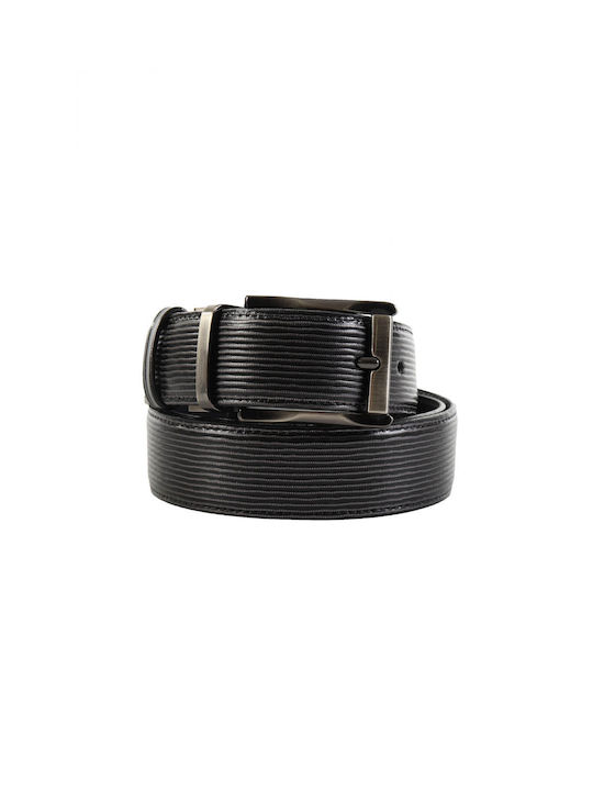 Men's Leather Belt Black