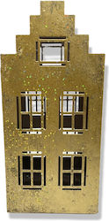Angiolina Metal Lantern Gold