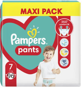 Pampers Diaper Pants Pants Pants No. 7 for 17+ kgkg 96pcs