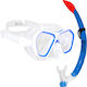 Bluewave Bluewave Silikon Tauchmaske mit Schnorchel Navis Blau