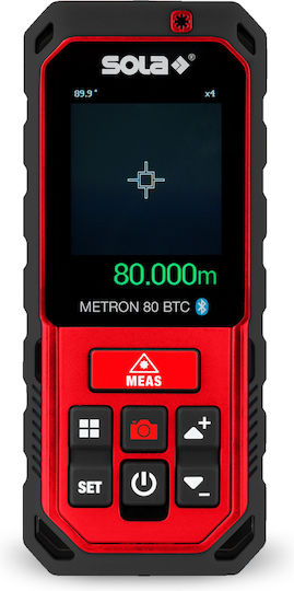Sola Măsurătoare Cu Distanță Laser Metron 80 Bluetooth Cu Distanță Maximă De 80m