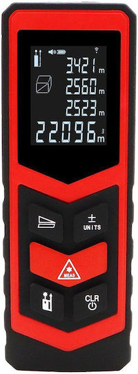 Andowl Μέτρο Laser Qcs10 με Εύρος Μέτρησης 0.001m-100m