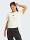 Adidas Z.n.e Damen Sport T-Shirt Ecru