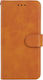 Wallet Δερμάτινο Καφέ (Moto G31)
