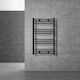 LuxeBath Handtuchhalter Badezimmer 600x800 Schwarz