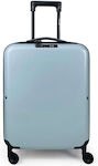 Bg Berlin Cabin Travel Suitcase Sky Blue with 4 Wheels Height 55cm