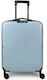 Bg Berlin Kabinen-Reisekoffer Hartschale Sky Blue mit 4 Räder Höhe 55cm