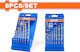 Wadfow Set of 8 Diamond Drills for Masonry