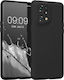 KWmobile Soft Slim Flexible Rubber Umschlag Rückseite Silikon 1.3mm Schwarz (Oppo Find X5 Pro)