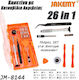 Jakemy JM-8144 Σετ Εργαλεία Χειρός 18τμχ