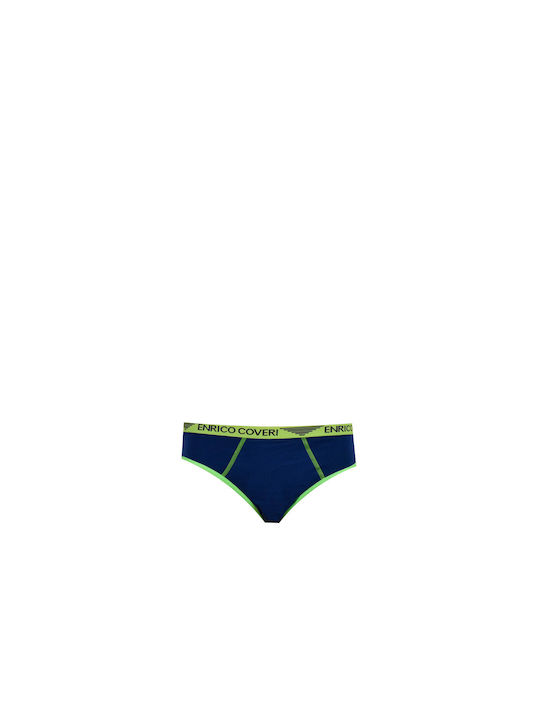 Enrico Coveri Kids Brief Blue 1pcs