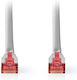 Nedis SF/UTP Cat.6 (Gigabit) Καλώδιο Δικτύου Ethernet 20m Γκρι