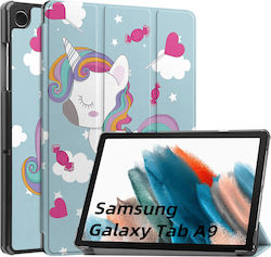 Techsuit Foldpro Klappdeckel Hellblaa (Galaxy T...