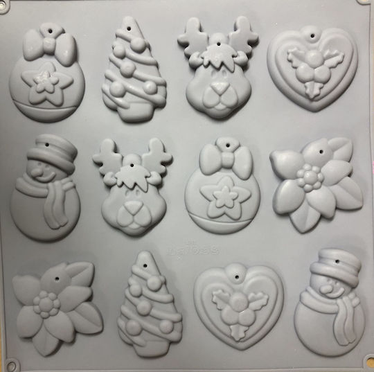 Sugar Love Christmas Sweets Pan/Mold L30xW30cm.