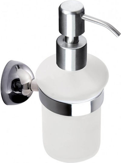Kapitan Dispenser Γυάλινο Ασημί