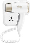 DSP White Hotel Hair Dryer 1.5kW