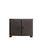 Doppelflügeliger Außenschrank Petra Case Kunststoff mit 1 Regal Für kleine Räume 70x44x54cm
