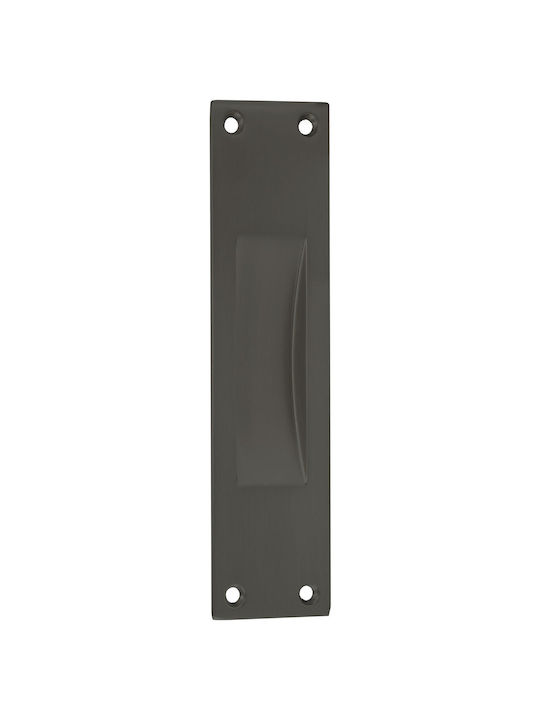 Perfect Black Door Flush Handle with Key Hole 232