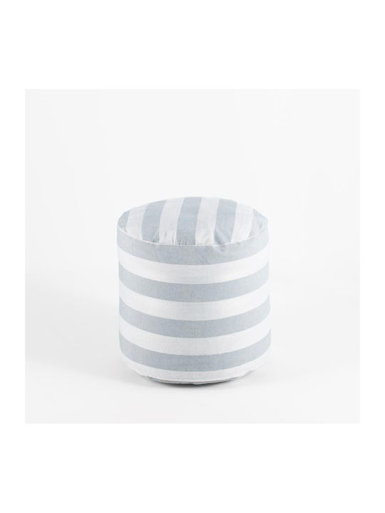 Πουφ Σκαμπό Stripy Stripy 45x45x50cm