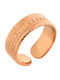 Visetti Damen Ring aus Stahl Vergoldet